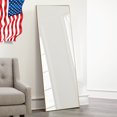thumbnail image 2 of NeuType Full Length Floor Mirror Rectangular Gold 59"x16", 2 of 7