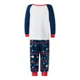thumbnail image 4 of Pyjamas de Noël pour Famille avec Imprimé Arbre, Col Rond Classique Style Décontracté Vêtements de Vacances, 4 of 6