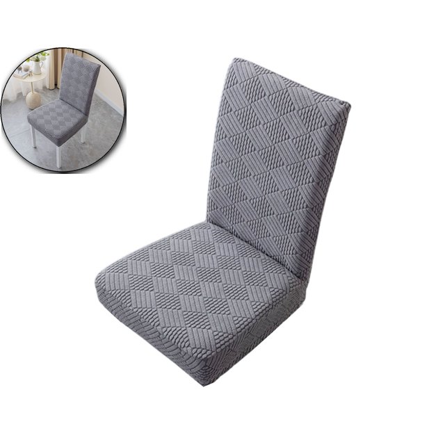 Dvruxg Dining Chair Cover, Detachable Sofa Chair Cover, Retractable Chair Cover, Dining Room Chair Covers, Anti-cat Scratch, Washable, Regular Size, for Kitchen, Hotel, Banquet