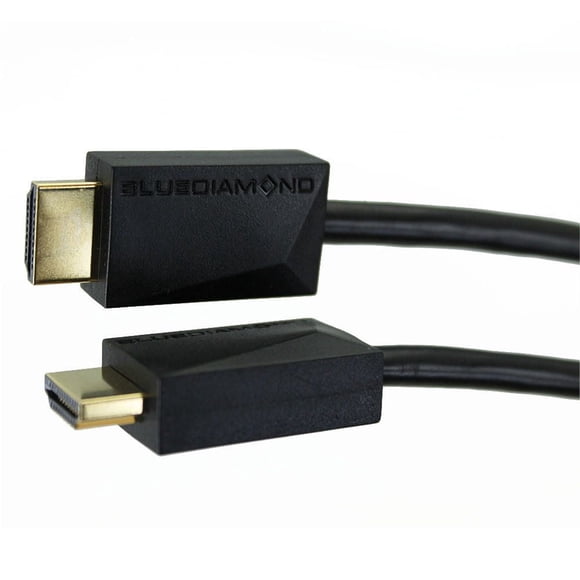 BlueDiamond Plenum HDMI Cable w/Ethernet CL3 Rated 30 AWG for In wall or In ceiling Installation CSA FT6, 75ft