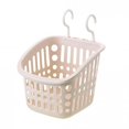 thumbnail image 4 of Plastic Hanging Shower Basket with Hook for Bathroom Kitchen Storage Holder, 4 of 9