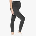 thumbnail image 4 of Kcodviy Women Maternity Casual Solid Maternity Women Leggings Color Elastic Control Hight Non Maternity Waist Long Pants Leggings Loft Pants Soft Pants, 4 of 9