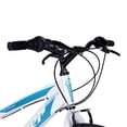 thumbnail image 4 of Hyper Bicycles Ladies 700c Spin Fit Hybrid Bike for Adults, Teal and White, 4 of 9
