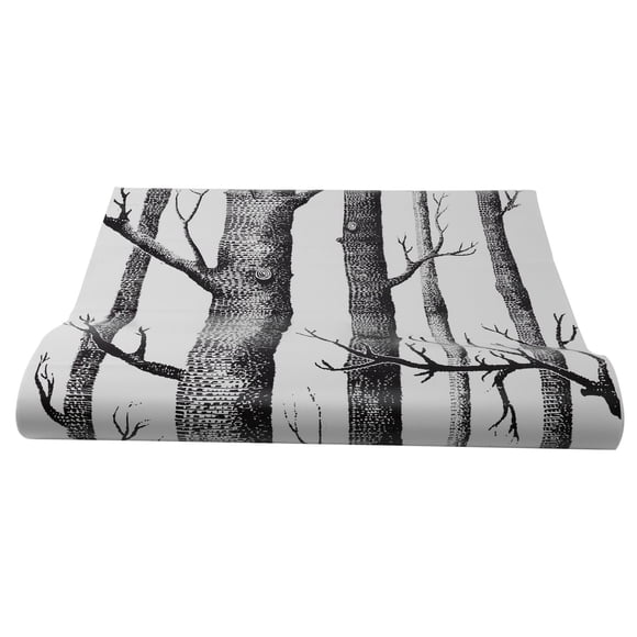 3X Black White Birch Tree Wallpaper for Bedroom Modern Design Living Room Wall Paper Roll Rustic Forest Woods Wallpapers