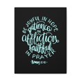 thumbnail image 2 of Scripture Canvas Be Joyful In Hope Romans 12:12 Christian Wall Art Bible Verse Print Ready To Hang, 2 of 8