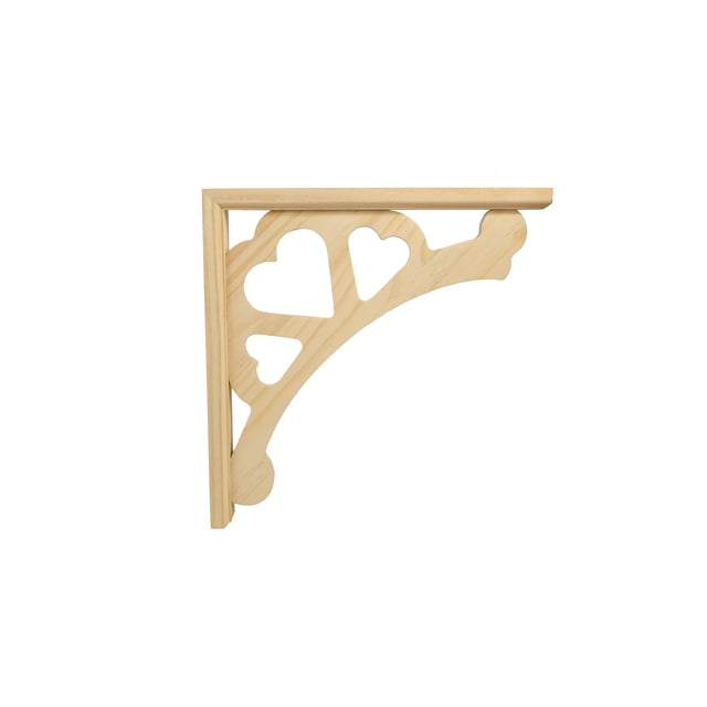 BingLTD - Support de Broche en Pin 12 Pouces Coin - Ensemble de 2 (BRK12TH-PI-UNF)