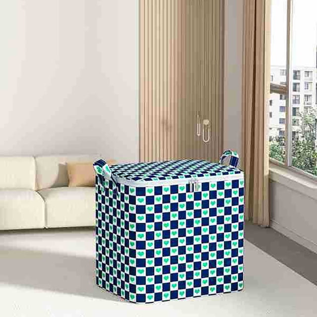 TopLLC Storage Bins Sac de Rangement en Tissu Oxford pour Vêtements Sac de Rangement pour Chambre Finition Couette Sac de Rangement Résistant Sacs de Rangement