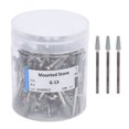 thumbnail image 2 of Perceuse à Ongles Fuselée, Multifonctionnelle en Acier Quartz Tungstène 100 Pcs avec Boîte de Rangement pour Machine de Manucure, 2 of 7