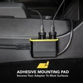 thumbnail image 2 of Scosche DCLSPD402SW 12V Adapter with Dual USB C Power Ports Black, 2 of 5