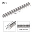 thumbnail image 3 of Unique Bargains M3 x 30mm Fully Threaded Rod 304 Stainless Steel Right Hand Threads 15 Pack, 3 of 4
