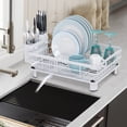 thumbnail image 5 of TopLLC Kitchen Accessories, Kitchen Essentials, Kitchen Tools Kitchen Household Multi-functional Dish Rack Filtration Rack Rack Storage Rack Dish Dry Water Storage rack, 5 of 5
