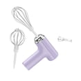 thumbnail image 2 of simhoa Cordless Egg Beater Hand Mixer Handheld Egg Whisk for Baking Beating Kitchen Violet Double Head, 2 of 8