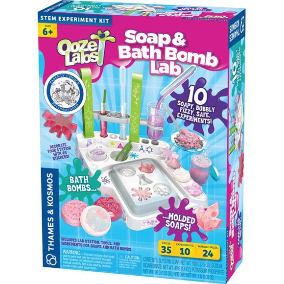 Thames & Kosmos 642107 Ooze Labs Soap & Bath Bomb Lab