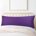 thumbnail image 1 of PiccoCasa Cotton Body Pillow Case with Zipper Closure Grape 20"x 55" 1PCS, 1 of 7