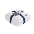thumbnail image 4 of Chaps 3-Piece Jersey Knit Microfiber Quilt and Sham Set - Solid Coverlet Comforter, 4 of 7
