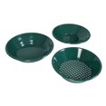 thumbnail image 1 of Gold Prospecting Pan, Easy To Operate Gold Panning Kit ABS Material Green Sturdy Lightweight  for Outdoor Extraction, 1 of 7