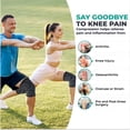 thumbnail image 2 of Knee Sleeves for Knee Pain Women & Men - 8pcs Knee Brace for Knee Pain Set  Knee Brace Compression Sleeve  Knee Support for Knee Pain Meniscus Tear  ACL & Arthritis Pain Relief - Color Mi, 2 of 6