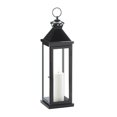thumbnail image 2 of Gallery of Light 10019025 Large Lantern, Glossy Black, 2 of 2