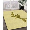 thumbnail image 3 of Ahgly Company Machine Washable Indoor Rectangle Transitional Sun Yellow Area Rugs, 2' x 4', 3 of 7