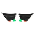 thumbnail image 3 of Motorcycle Winglet, Abrasion Resistant Direct Replacement Waterproof Motorcycle Side Spoiler  For Motorcycle Black,Matte Carbon Fiber Style,Bright Marble Style,Glossy Carbon Fiber, 3 of 8