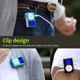 thumbnail image 1 of Mini LCD Screen MP3 Music Player, Metal Shell, Clip Design, Compact and Lightweight, Long Battery Life, Supports Up to 32GB TF Card, Portable for Clothes, Briefcase, Book, 1 of 7