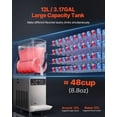 thumbnail image 2 of VEVOR Machine Commerciale de Barbotine 12 L Margarita Smoothie Boisson Glacée Fabricant de Barbotine, 2 of 9