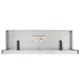 thumbnail image 1 of Table à langer Foundations murale longue encastrée en acier inoxydable adaptée aux handicaps, 1 of 5