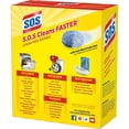 thumbnail image 2 of S.O.S 98014 Steel Wool Soap Pad (10 Count), 2 of 2