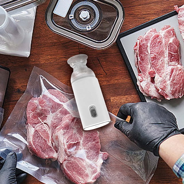 Vacuum Sealer Machine Vacuum Sealer Packaging Machine Food Vacuum Compression Bag Special Pump Handheld Household Vacuum Machine Usb Vacuum Machine Vacuum Sealer Bags
