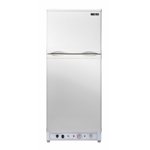 Unique 6 Cu/Ft White Propane Refrigerator With CO Alarming Device With Safety Shutoff Serial #