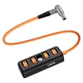 thumbnail image 4 of Câble d'Alimentation D-tap 2 Broches Lemo Plug vers 4 Ports D-tap pour Appareil Photo Rouge Sélectionné, 4 of 4