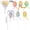 10Pcs Easter Foam Eggs Under $5 a2, variant on 10Pcs Easter Foam Eggs Decoration! SSZMDLB Easter Eggs Decorations, Foam Easter Eggs with Intricate Pattern Printing, Insertable Simulation Eggs for Holiday Card Scene Layout and Spring Party Decor,