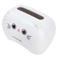 thumbnail image 1 of Tissue Box, Toilet Paper Holder Storage Tissue Box Cover Holder Removable Bottom  For Home For Bathroom Blue,White Cat, 1 of 8