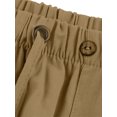 thumbnail image 4 of Daeful Mens Trousers Drawstring Pants Summer Solid Fashion Sweatpants Ginger 5XL, 4 of 9
