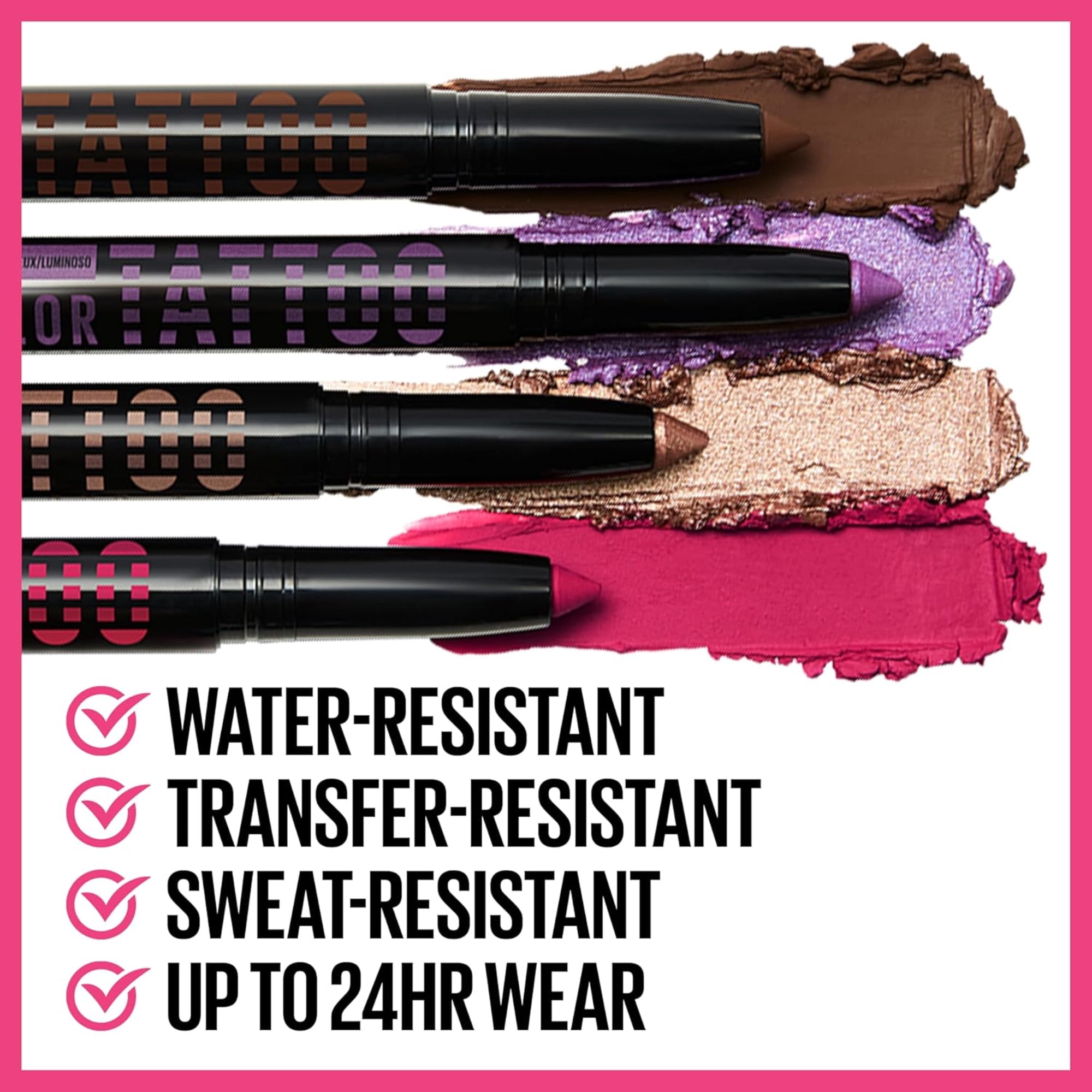 Maybelline Colour Tattoo Longwear Multi-Use Eye Shadow Stix, I am Unmatched, 1.4 g