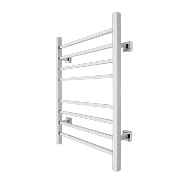 Sierra Towel Warmer, Polished, Dual Connection, 8 Bars