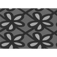 thumbnail image 1 of Ahgly Company Machine Washable Indoor Rectangle Transitional Charcoal Black Area Rugs, 2' x 5', 1 of 7
