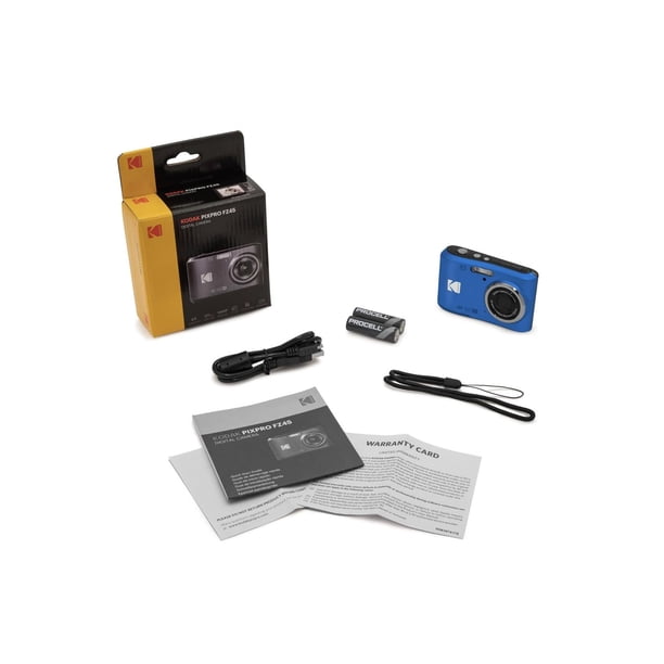 KODAK PIXPRO FZ45-BL 16MP Digital Camera 4X Optical Zoom 27mm Wide