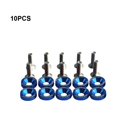 thumbnail image 4 of Becaristey Multifunctional Car Screw Bonnet Gaskets Sturdy And Durable Convenient To Wear-resistant Blue screw 1Set, 4 of 6