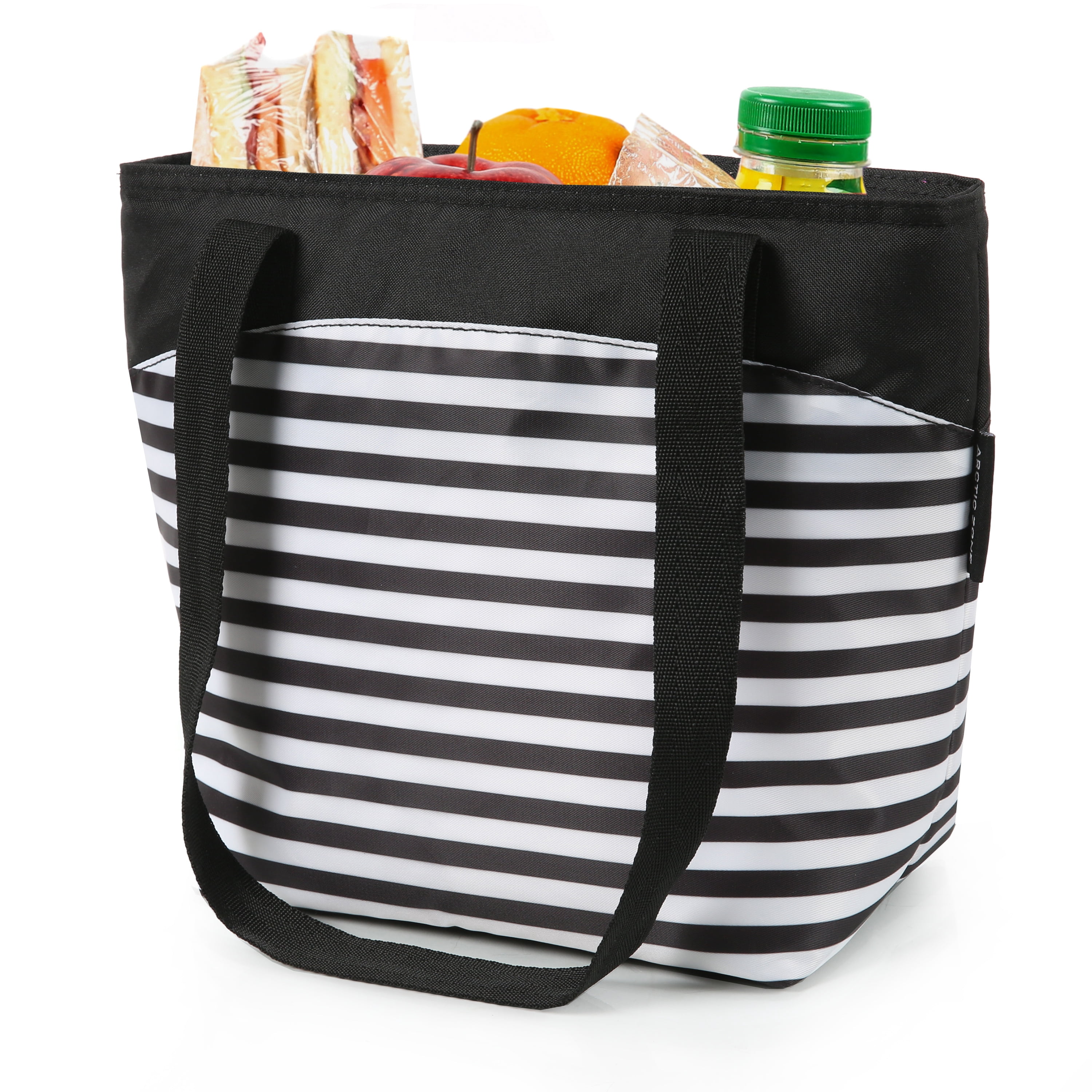Arctic Zone Uptown Lunch Tote with Insulated Interior and Durable Polyester Exterior