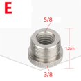 thumbnail image 1 of MYG Support de Micro Fileté 5/8mâle à 3/8 1/4femelle Clip Adaptateur Accessoires, 1 of 4