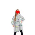 thumbnail image 3 of Fortune Matching Family Wearable Blanket Oversized Hoodies Pullover Christmas Pajama, 3 of 5