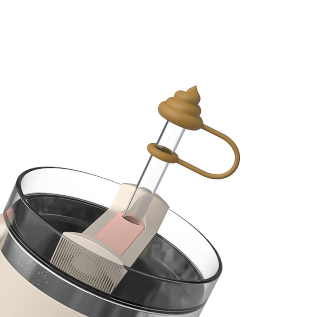 Yhmxh Kitchen Gadgets Kitchen Essentials Toilet Straw Overflow Stopper Cup Falling Stopper Cup Straw Cap Outdoor Straw Sleeve Kitchen Aid Attachments Kitchen Accessories for Home Kitchen Camping