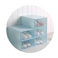 thumbnail image 4 of pitrice Flip Shoes Box Transparent Drawer Case Plastic Shoe Boxes Stackable Storage Case Organizer, 4 of 8