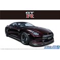 thumbnail image 4 of Aoshima Bunka Kyozaisha 1/24 la Voiture Modèle No.35 Nissan R35 GT-R Spec-V 2009 Modèle en Plastique, 4 of 5