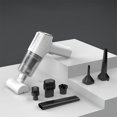 thumbnail image 4 of White White Wireless Car Vacuum Cleaner With Multiple Cleaning Modes And Accessories For Thorough Auto Interior And Home Cleaning, 4 of 7