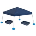 thumbnail image 1 of Sunjoy Floating Pool Canopy with Add-on Wicker Floating Tray 24x24 in and 36x24 in, Navy, 1 of 15