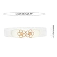 thumbnail image 2 of Ceinture de Pantalon Décorative à Fleurs pour Femmes, Mode Décontractée, Unie, Extensible, Taille Grand, 2 of 2
