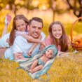 thumbnail image 4 of A Realistic Baby Doll Boy With Light Blue Robe Soft Body Toy, 4 of 7