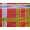 thumbnail image 4 of oneOone Polyester Lycra Fabric Madras Check Printed Craft Fabric BTY 56 Inch Wide, 4 of 4